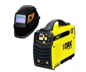 Máquina Inversora De Solda Kab 180 Amperes Digital - Bivolt + mascara de solda 