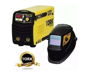 Inversora Solda Super-Tork Micro Kab 180 + Máscara MSEA 901